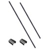 2 Pcs Front Windshield Wiper Blades Refill Fit For Volvo