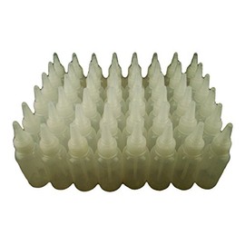 Lot of 36 Gold Panning Sniffer Bottles-Snuffer 5" Tall -Mining-Sluice Clean-Up