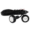 [Pack of 2] Waterproof Large LED Spotlight Red 12V 23mm