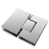 CKB Shower Glass Door Hinge, 180 Degree with Solid Brass,