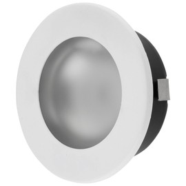 HAVA Pack of 5 Full Metal Recessed Spotlights G4 12 V Glass Cover
