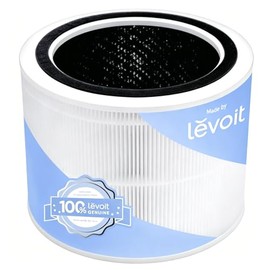 LEVOIT Core 200S Filtro de Repuesto para purificador de Aire, Filtro 3 en 1, carbón Activado de Alta eficiencia, núcleo 200S-RF, Blanco