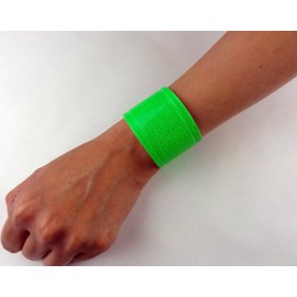 mizukei (mizukei) 2-in-1 Placket – /Reflective Wristband Green Pack of 2 3205507 
