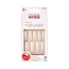 Kiss Salon Natural Nail - Go Rouge