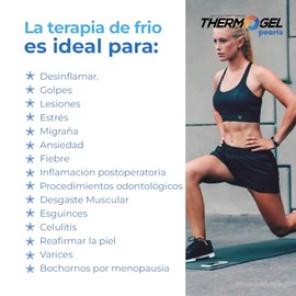 Thermo Gel Pearls Compresa Térmica para Frio M y G + 1 Antifaz para Frío