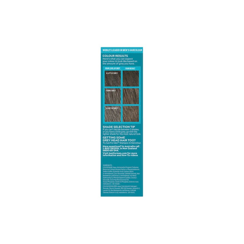 Just For Men Moustache & Beard Brush-In Colour Gel M-35