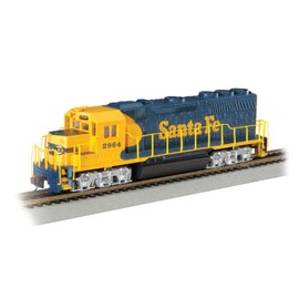 Bachmann H0 Scale - Diesel Locomotive EMD GP40 Santa Fe