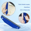 Paint Shield,Paint Cutting in Tools,Paint Edging Tool,with 4Pcs Plastic Scrapers,Skirting