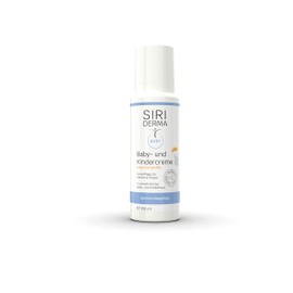 SIRIDERMA Basic Baby and Children's Cream, Without Fragrances, Skin Care for Sensitive, Dry and Flaky Skin, Also for Baby Acne (150 ml)