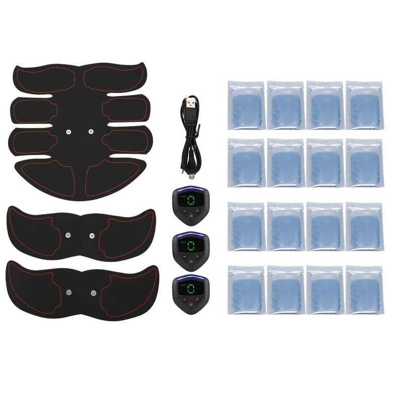 Abdominal Muscle Stimulator Body Toning Trainer ABS Arm Stimulator Training
