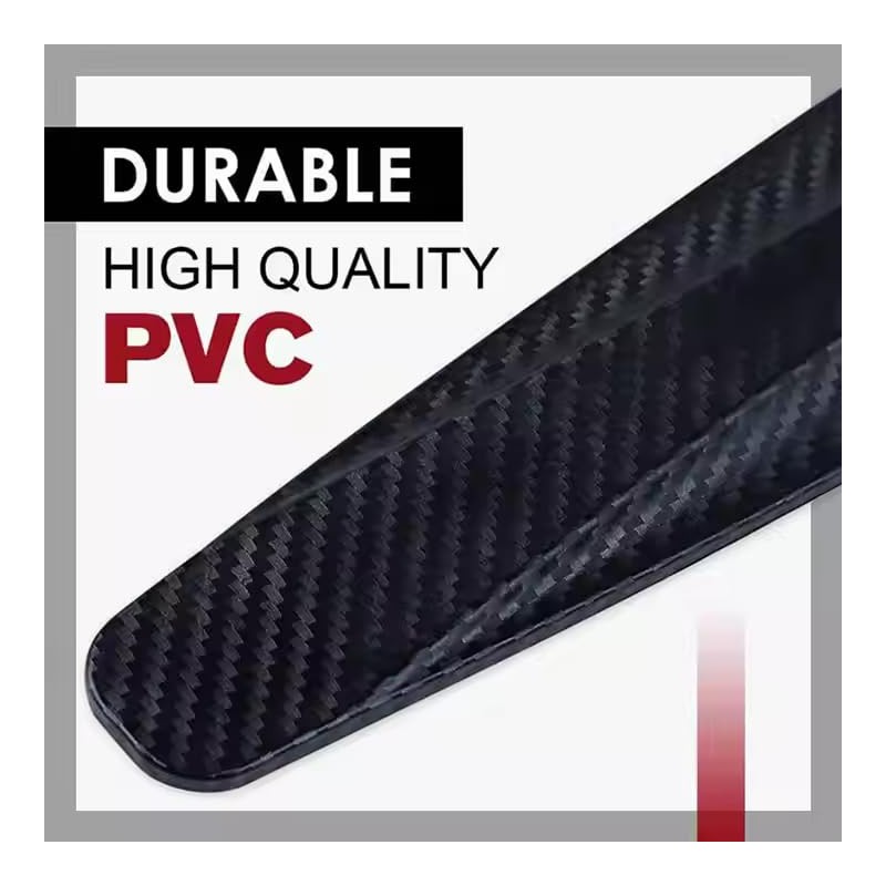 2-Pack AZhause Bumper Guard, Front Rear Anti-Collision PVC Strip for