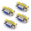VCE VGA Female to Female Adapter, SVGA Coupler HD15 Mini