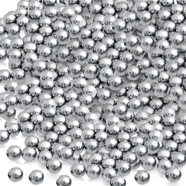 OIIKI 400 PCS Paint Mixing Balls, 316 Stainless Steel Ball for Mixing Paint, 0.12 Inch/ 3 mm Nail Polish Bearing Balls, Replacement Balls for Mixing Model Paints