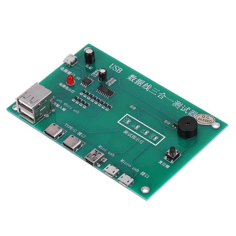 3 in 1 Data Wire Test Fixture Precise Type C/Mini