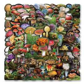 120Pcs Mushroom Stickers Pack, Cartoon Cute Vinyl Waterproof Decals for Water Bottle,Laptop,Phone,Skateboard,Scrapbooking,Bumper Gifts for Kids Teens Adults Fans for Party Supply