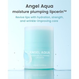 ECO BEYOND BEYOND Plumping Lipcerin (0.5fl oz) - Dewy Hydrating Lip Care Balm. Overnight Sleeping Mask for Dry, Chapped Lips. Vegan Formula with Collagen, Hyaluronic Acid, Peptides. Stocking Stuffers