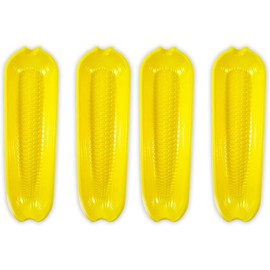 Chef Craft Corn Cob Dishes, 9.25-Inches Long (4-Pack)