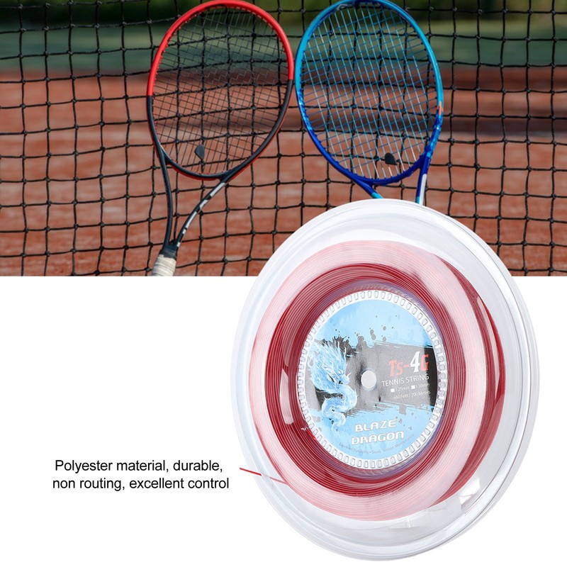 TS 4G 200m Reel Tennis String Line Polyester Tennis String