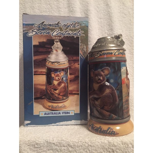 Budweiser Anheuser Busch Animals Of Seven Continents Series Australia Stein