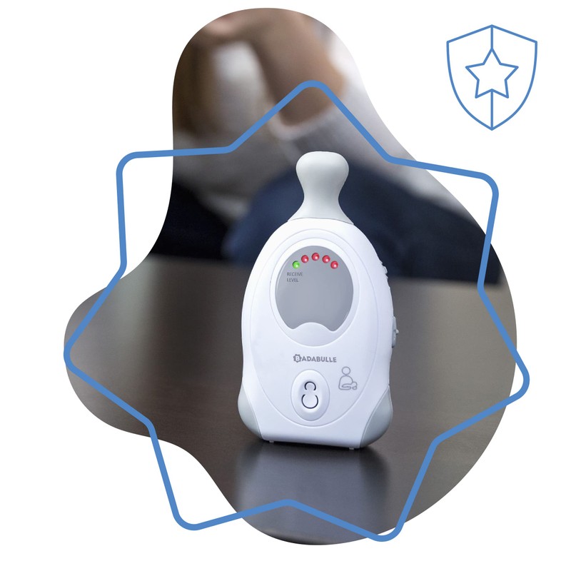 Badabulle B014010 Babyphone Online 300m+, weiß