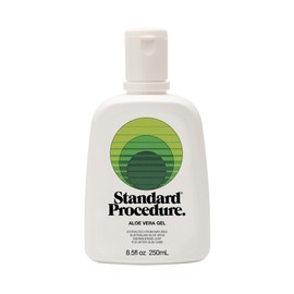 Standard Procedure. Aloe Vera Gel, Soothing Relief for After Sun, Moisturizes and Refreshes Dry Skin, Pure Aloe Vera, Non-Greasy, 8.5 oz