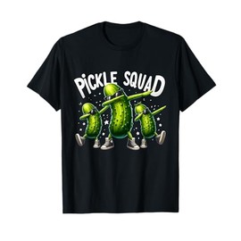 Pickle Squad Vegan Dill Big Dill Gang Lovers Pickle Lover T-Shirt