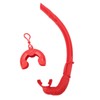 Dry Snorkel Full Silicone Soft Portable with Storage Box Snorkel