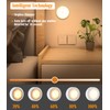 JOFLVA Cabinet Lighting 4 Pieces, Under-Unit Light Kitchen LED, 3