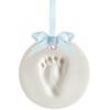 Pearhead Babyprints Baby Handprint or Footprint No Bake Keepsake Ornament,
