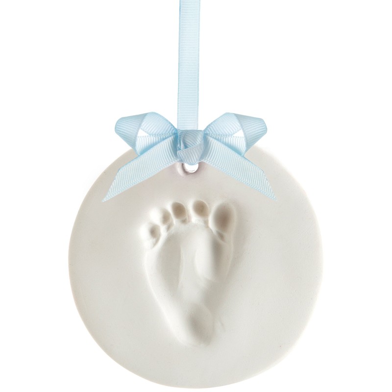 Pearhead Babyprints Baby Handprint or Footprint No Bake Keepsake Ornament,