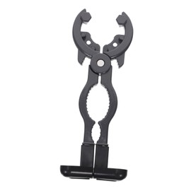 Operitacx Home Gas Tank Spanner Pressure Reducing Valve Wrench Aluminum Alloy Tool Non-Slip Handle Wrench and Bottle Opener