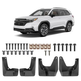 Kinwrdsn Mud Guard Mud Flaps Guards Splash All Weather Guard Mud for Subaru Forester 2025 Mudguards Mudflaps Guards Front & Rear Set of 4