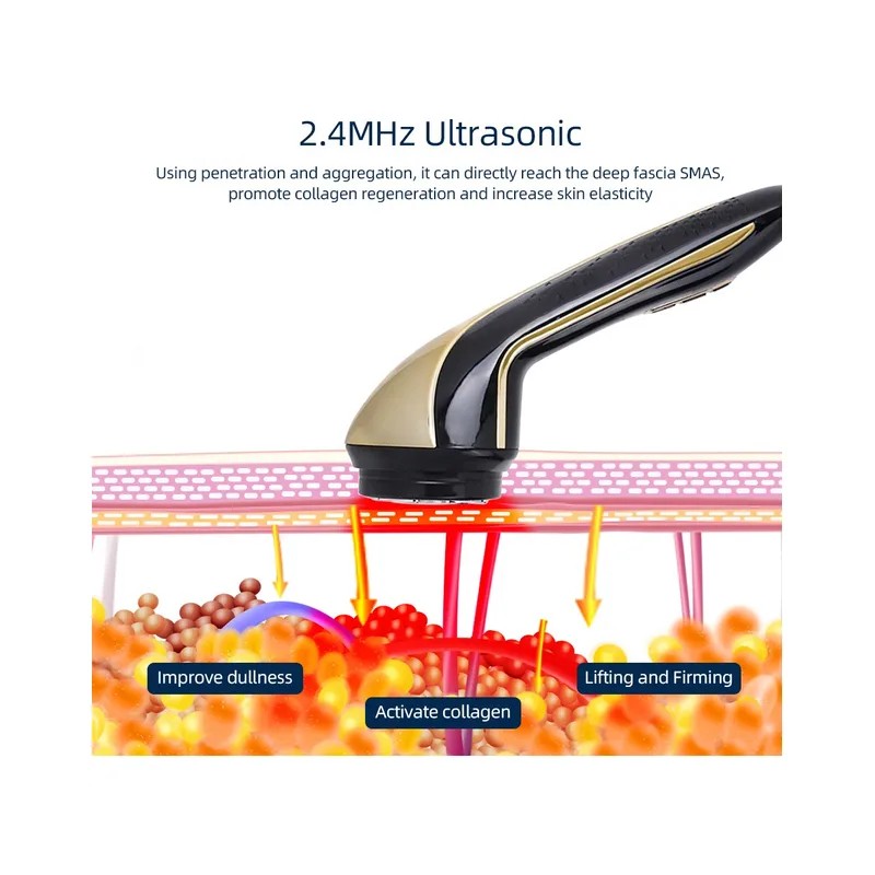 Máquina De Belleza Facial Multifuncional Mini Hifu 3.0 Nuevo