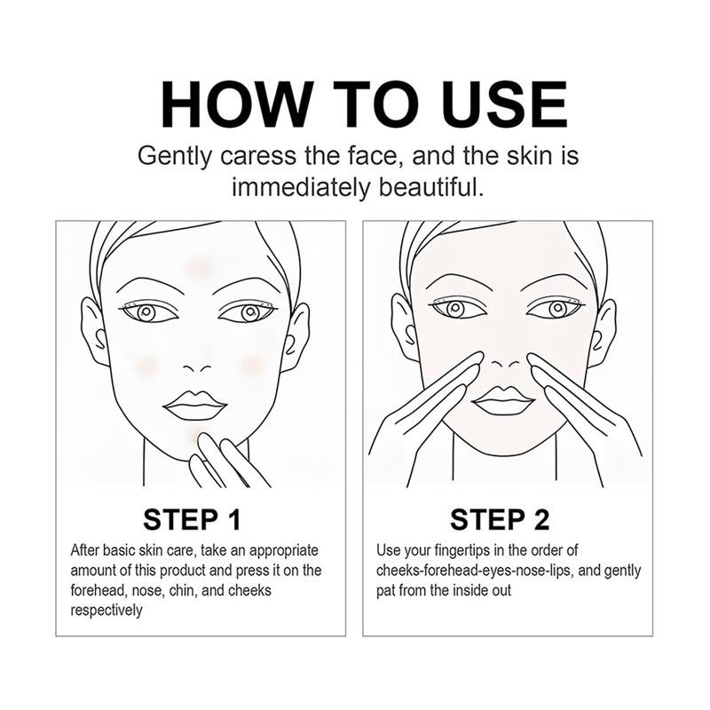 Tinted Face Cream with Centella Asiatica, CC Cream Red Correct