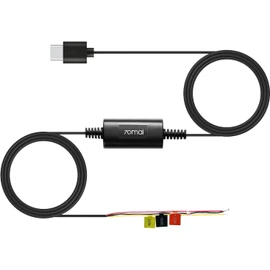 70mai Hardwire Kit UP03, USB Type-C for 70mai Car Dash Cams, 12V-30V to 5V/2.4A, Low Voltage Protection, 24 Hour Parking Surveillance Power Supply for 70mai Dash Cam A510,A810,X200