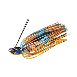 JACKALL Rubber Jig, Bee-Crawl Swimmer, 3/8 oz (10 g), Marriage Gill Stripe, Lure