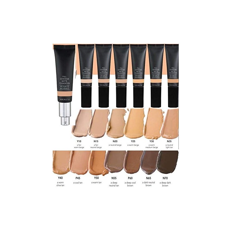 Jolie Full Coverage Matte Foundation (N15)