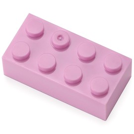 Feleph 2x4 Bricks 320 Pieces Bright Pink Parts Classic Building kit Girls Boys Kids Set Basic Blocks Toy Compatible with 3001 Major Brands