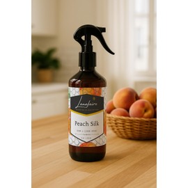 Lanafaire Room & Linen Spray – 8 oz – Long-Lasting Scent – Non-Toxic, Paraben-Free – Fabric & Air Freshener – Choose from 15 Scents (Peach Silk)