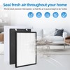 P700BB-W Replacement Filter Set Compatible with Brondell Pro Air Purifiers