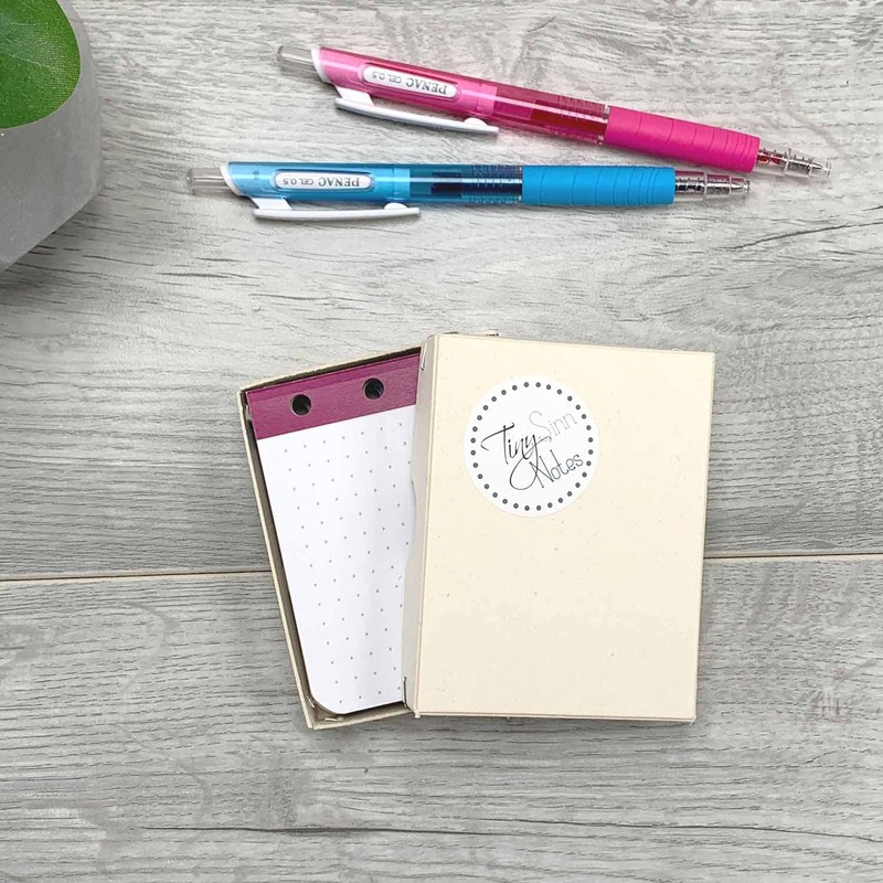SinnWunder® Mini Notepad - Set of 5 for 6 Ring