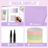 Sinload 60 Pcs Aesthetic Book Annotation Kit Pencil Case with