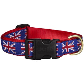 Up Country Union Jack Dog Collar - X-Small