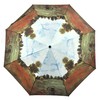 happy rain Umbrella with Claude Monet Poppy Field at Argenteuil
