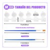 6pcs 5ml 50 Tiras De Pintura Vacías, Botes Tazas De