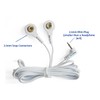 Tens Replacement Lead Wires - Two 3.5mm Snap Connectors -