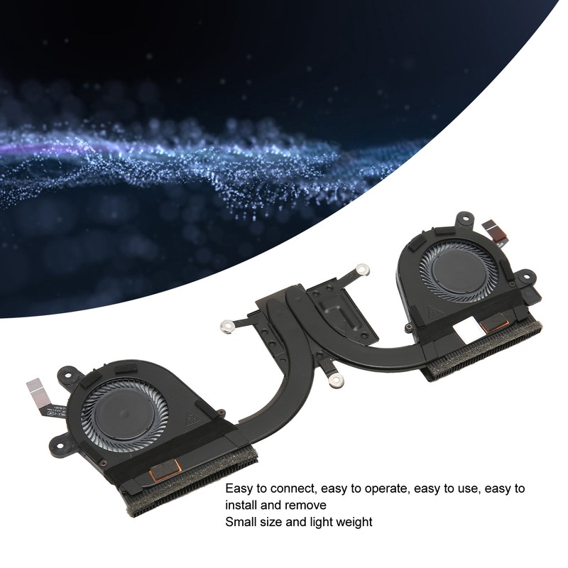 CPU Cooling Fan Portable Small Laptop CPU Cooling Fan Heatsink