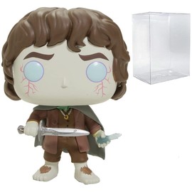 Lord of The Rings - Frodo Baggins Limited Edition Chase [Glow-in-The-Dark] Funko Pop! Vinyl Figure (Bundled with Compatible Pop Box Protector Case)