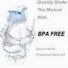 chenqi Protein Shaker Cup with Mixer Ball Gym Shaker Bottle