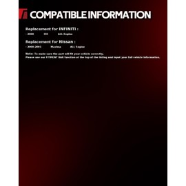 Torchbeam Front Struts Amortiguadores Delanteros Shocks Absorber Replacement for INFINITI I30 2000 171418/171419